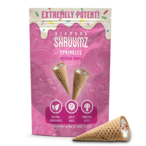 Diamond Shruumz Sprinkles Cones